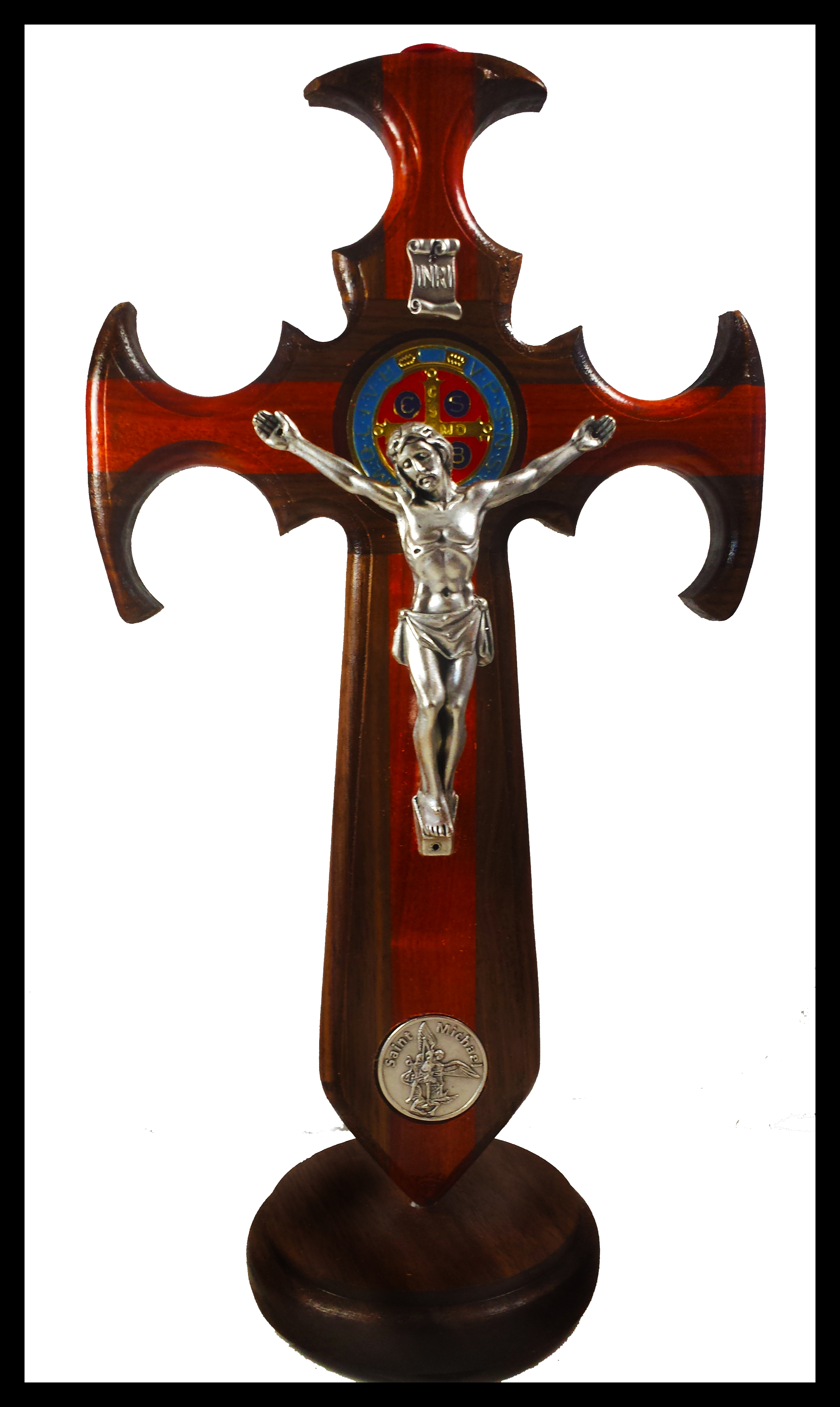 Church Militant Benedictine Crucfix