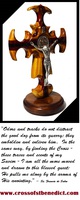 Deliverance Benedictine Crucifix 